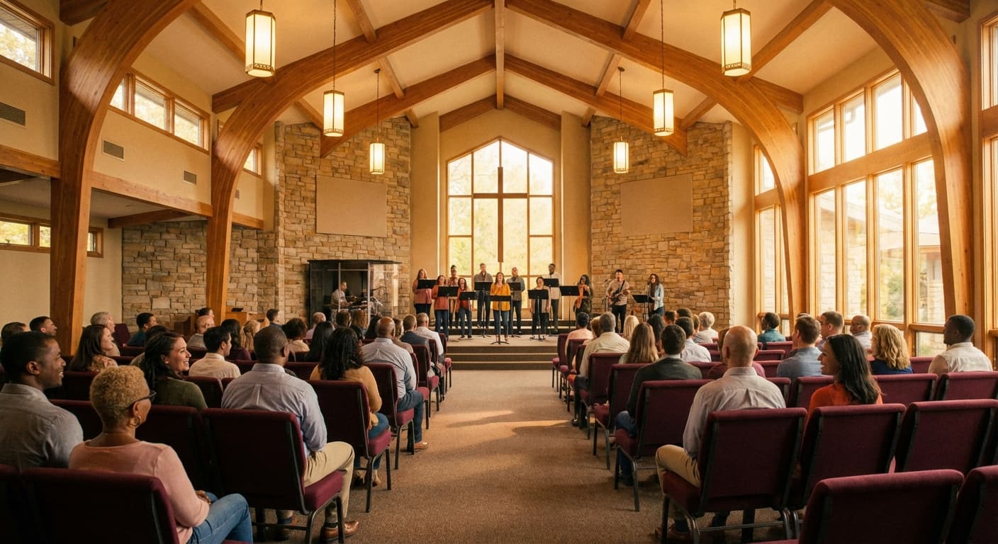 Modern Church Interior